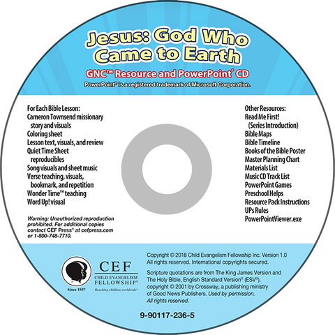 Jesus: God Who Came to Earth PP CD